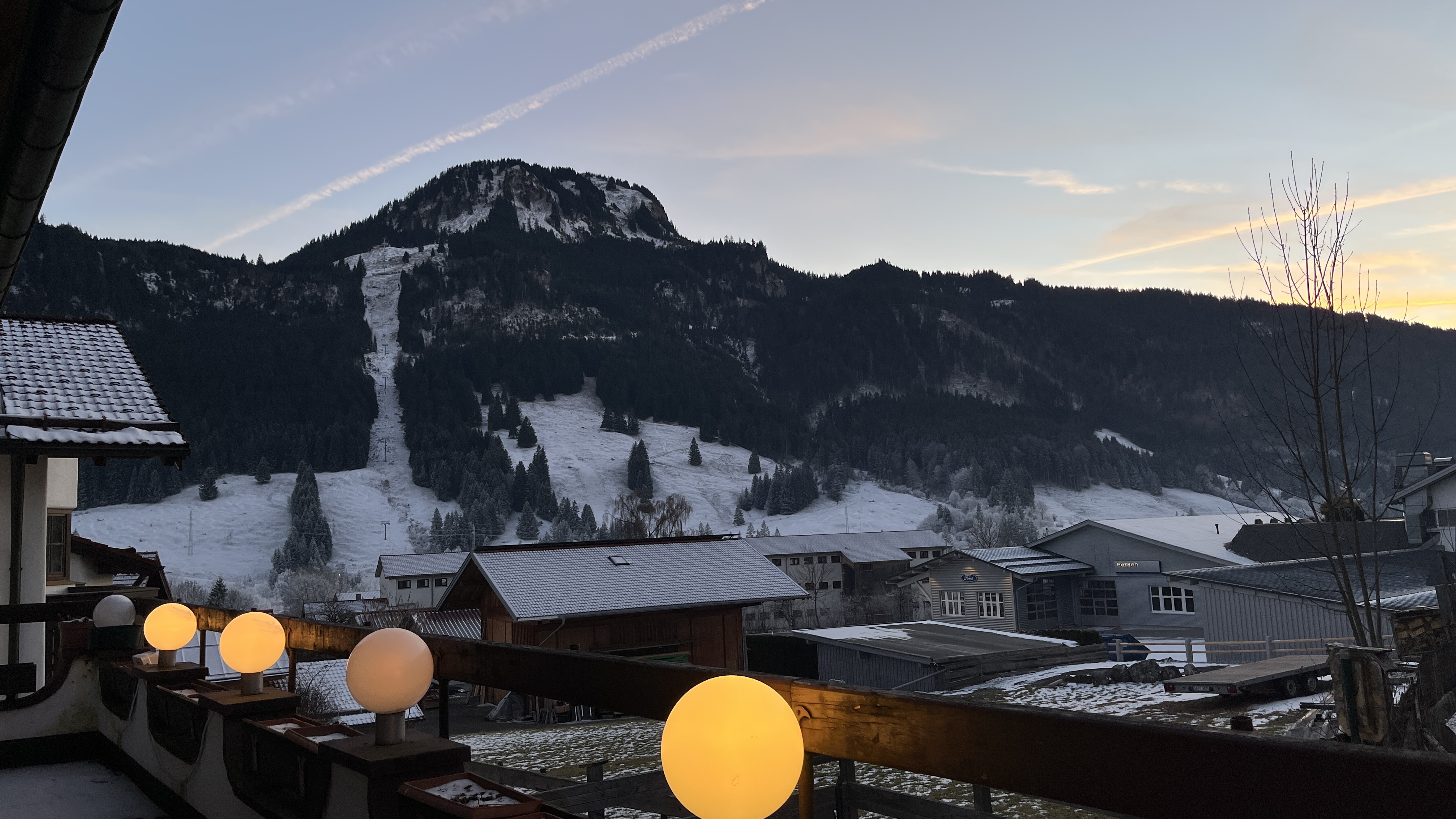 Außenbereich im Sommer